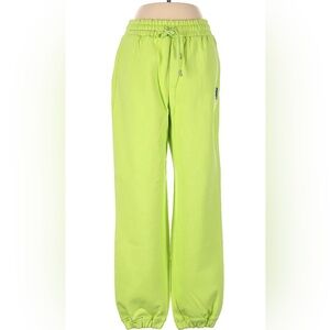 Women's Lime Green Track Pants